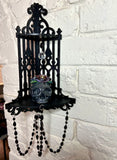 Home Decor - Skull Corner shelf (Gloe in the Dark Skull)