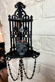 Home Decor - Skull Corner shelf (Gloe in the Dark Skull)