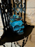 Home Decor - Skull Corner shelf (Gloe in the Dark Skull)