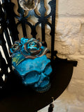 Home Decor - Skull Corner shelf (Gloe in the Dark Skull)