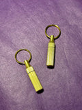 Key Chain Additions - Golden Metal twist top Box Cutter