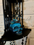 Home Decor - Skull Corner shelf (Gloe in the Dark Skull)