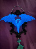 Home Decor - Raven Winged wall hangers (pair) Glow In The Dark