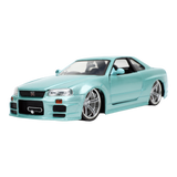 Fast & Furious - 2002 Nissan Skyline GT-R (R34) 1:24 Scale Diecast