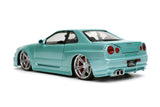 Fast & Furious - 2002 Nissan Skyline GT-R (R34) 1:24 Scale Diecast