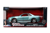 Fast & Furious - 2002 Nissan Skyline GT-R (R34) 1:24 Scale Diecast