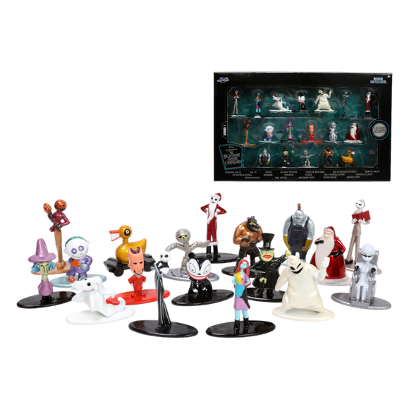 The Nightmare Before Christmas - Nano Metalfig 18 pack