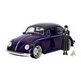 Wednesday (TV) - VW Beetle (with Wednesday) 1:24 Scale Diecast