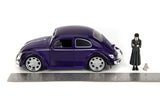Wednesday (TV) - VW Beetle (with Wednesday) 1:24 Scale Diecast