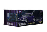 Wednesday (TV) - VW Beetle (with Wednesday) 1:24 Scale Diecast