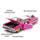 Pink Slips - 1960 Chevy Impala Low Rider 1:24 Scale Diecast