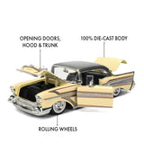 Big Time Muscle 1:24 1957 Chevy Bel Air Diecast