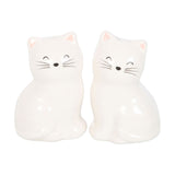 Salt & Pepper Set White Cats