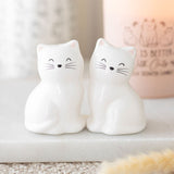 Salt & Pepper Set White Cats