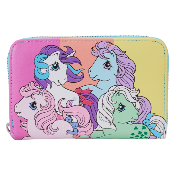 Loungefly - My Little Pony Color Block Zip Around Wallet