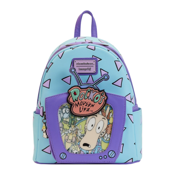 Loungefly - Rocko's Modern Life - Lenticular TV Mini Backpack