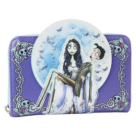 Loungefly - Corpse Bride - Moon Zip Around Wallet