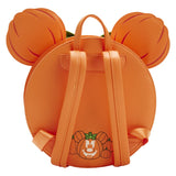 Loungefly - Disney Minnie Pumpkin GW Face Mini Backpack