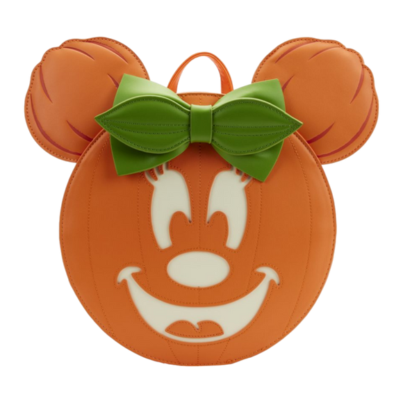 Loungefly - Disney Minnie Pumpkin GW Face Mini Backpack