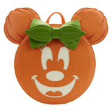Loungefly - Disney Minnie Pumpkin GW Face Mini Backpack