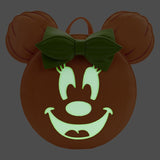 Loungefly - Disney Minnie Pumpkin GW Face Mini Backpack