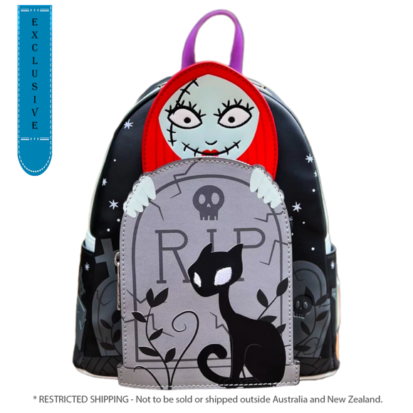 Loungefly - The Nightmare Before Christmas - Sally Cemetery US Exclusive - Mini Backpack