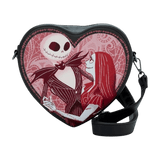 The Nightmare Before Christmas - Jack & Sally Heart Exclusive Figural Crossbody Bag