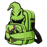 Loungefly - The Nightmare Before Christmas - Oogie Boogie Glow Crossbuddies Bag with coin bag