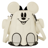 Disney - Mickey & Minnie Ghost Glow Figural Crossbody Bag