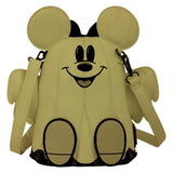 Disney - Mickey & Minnie Ghost Glow Figural Crossbody Bag