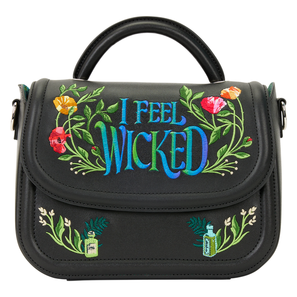 Loungefly - Wicked: Part Two - Floral Crossbody Bag