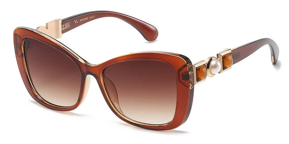 VG - Pearls and Sparkles - Sunglasses - Brown