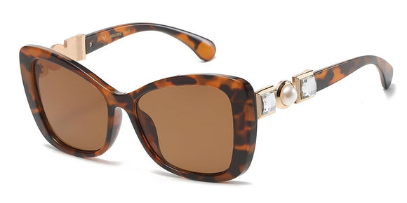 VG - Pearls and Sparkles - Sunglasses - Tortoise