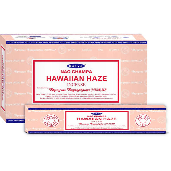 Incense Satya Hawaiian Haze 15gms