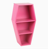 Hot Pink Coffin Shelf - 40x21x12cm