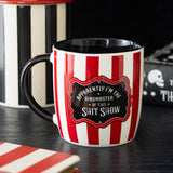 Red Striped Ringmaster Mug