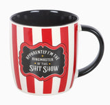 Red Striped Ringmaster Mug