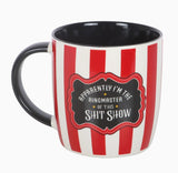 Red Striped Ringmaster Mug