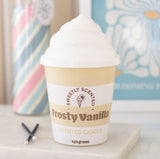 Frosty Vanilla Ice Cream Scented Candle