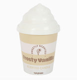 Frosty Vanilla Ice Cream Scented Candle