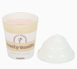 Frosty Vanilla Ice Cream Scented Candle