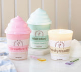 Frosty Vanilla Ice Cream Scented Candle