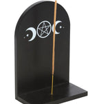 Triple Moon Incense Holder and Shelf