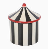 Black Striped Circus Tent Oil Burner