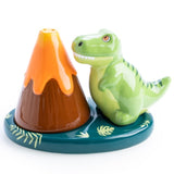 T-Rex & Volcano - Salt and Pepper Shaker Set