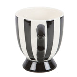 Striped Ceramic Tea Cup
