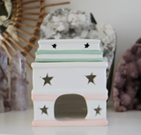 Book Stack Shaped Ceramic Oil Burner