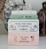 Book Stack Shaped Ceramic Oil Burner