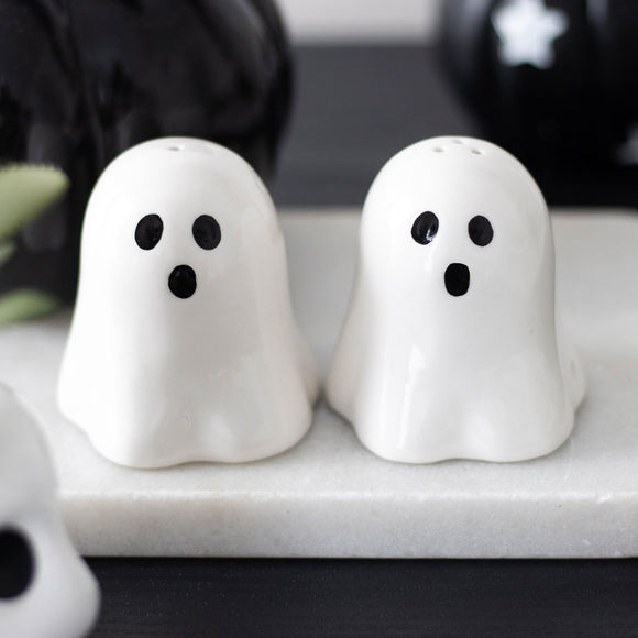 Ghost Halloween Salt & Pepper Shakers