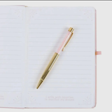 Journal Goddess Energy with Rose Quartz Pen